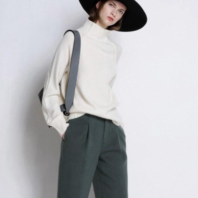 【送料無料】レディース 高級感 カシミヤ セーター レディース ハーフハイネック ショート丈 【送料無料】レディース 高級感 カシミヤ セーター レディース ハーフハイネック ショート丈