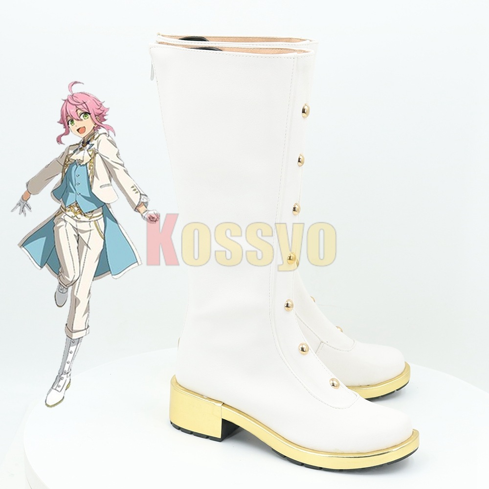 コスプレ靴 姫宮桃李 ひめみや とうり あんさんぶるスターズ! 変装用 下駄 シューズ 長靴 コスプレ クリスマス ハロウィン コスプレ靴 姫宮桃李 ひめみや とうり あんさんぶるスターズ! 変装用 下駄 シューズ 長靴 コスプレ クリスマス ハロウィン