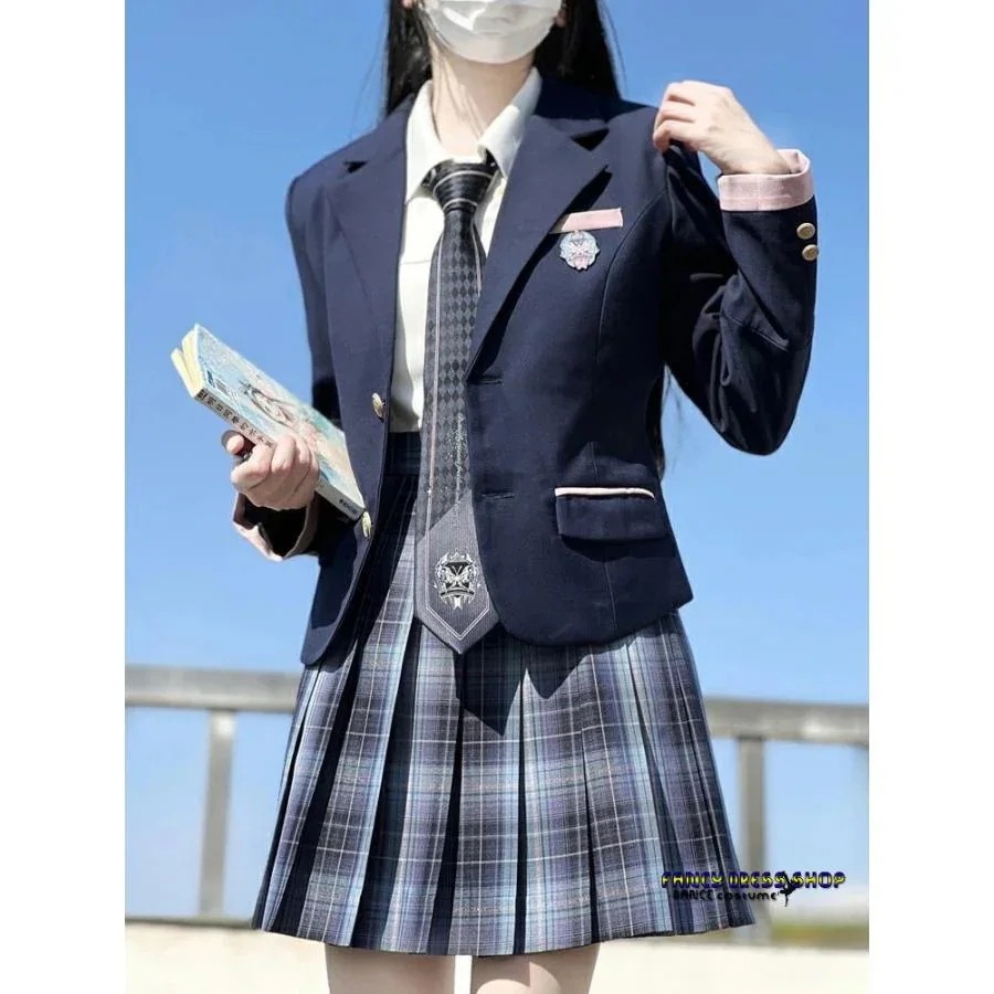 制服標準装備卒業式 スーツ 女の子 卒服 韓国 制服 可愛い 高校生 紺青 ブレザー格子柄 小学生 小学校 入学式 スーツ 女子 中学生 フォーマルスーツ 6点セット 無 制服標準装備卒業式 スーツ 女の子 卒服 韓国 制服 可愛い 高校生 紺青 ブレザー格子柄 小学生 小学校 入学式 スーツ 女子 中学生 フォーマルスーツ 6点セット 無