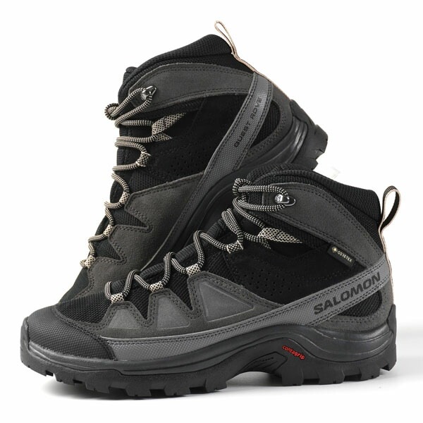 女性 ゴアテックス 防水/透湿 トレッキング QUEST ROVE GTX W 471815 軽量 登山靴 黒 カジュアル アウトドア シンプル スポーティ 女性 ゴアテックス 防水/透湿 トレッキング QUEST ROVE GTX W 471815 軽量 登山靴 黒 カジュアル アウトドア シンプル スポーティ