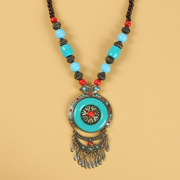 Qoo10] チベット 伝統 髪飾り 少数民族 ヒマラ