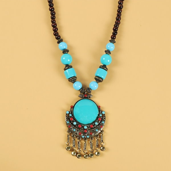 Qoo10] チベット 伝統 髪飾り 少数民族 ヒマラ