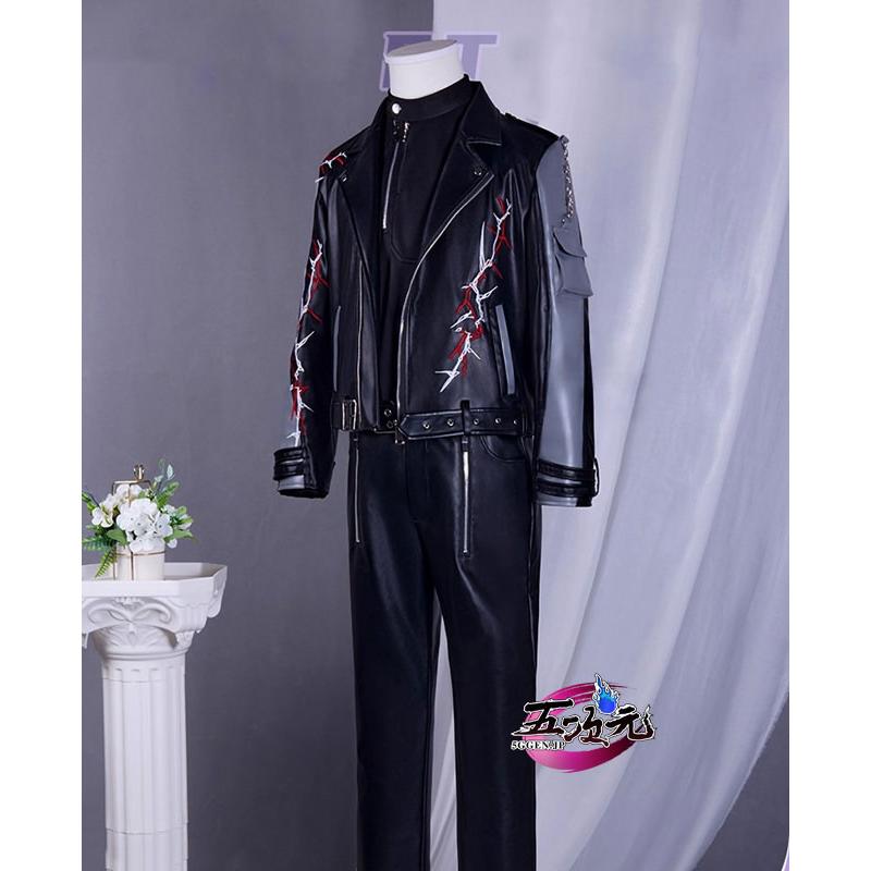 五次元　恋と深空　コスプレ　シン 　異界の来客　黒曜の裁き　衣装　ウィッグ　追加可