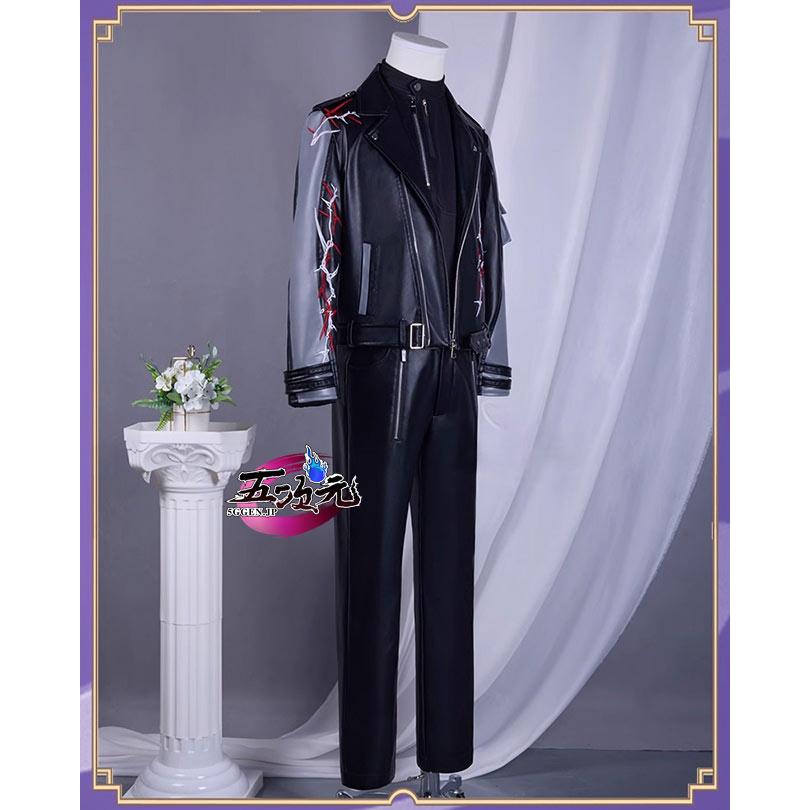 五次元　恋と深空　コスプレ　シン 　異界の来客　黒曜の裁き　衣装　ウィッグ　追加可