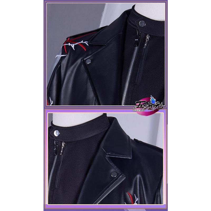 五次元　恋と深空　コスプレ　シン 　異界の来客　黒曜の裁き　衣装　ウィッグ　追加可