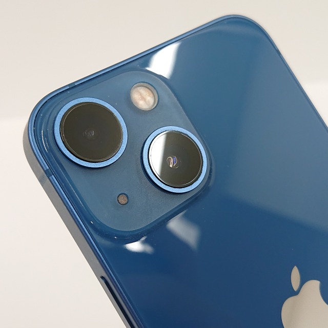 iPhone13 mini 128GB docomo ブルー 送料無料 本体 c02463 【中古】