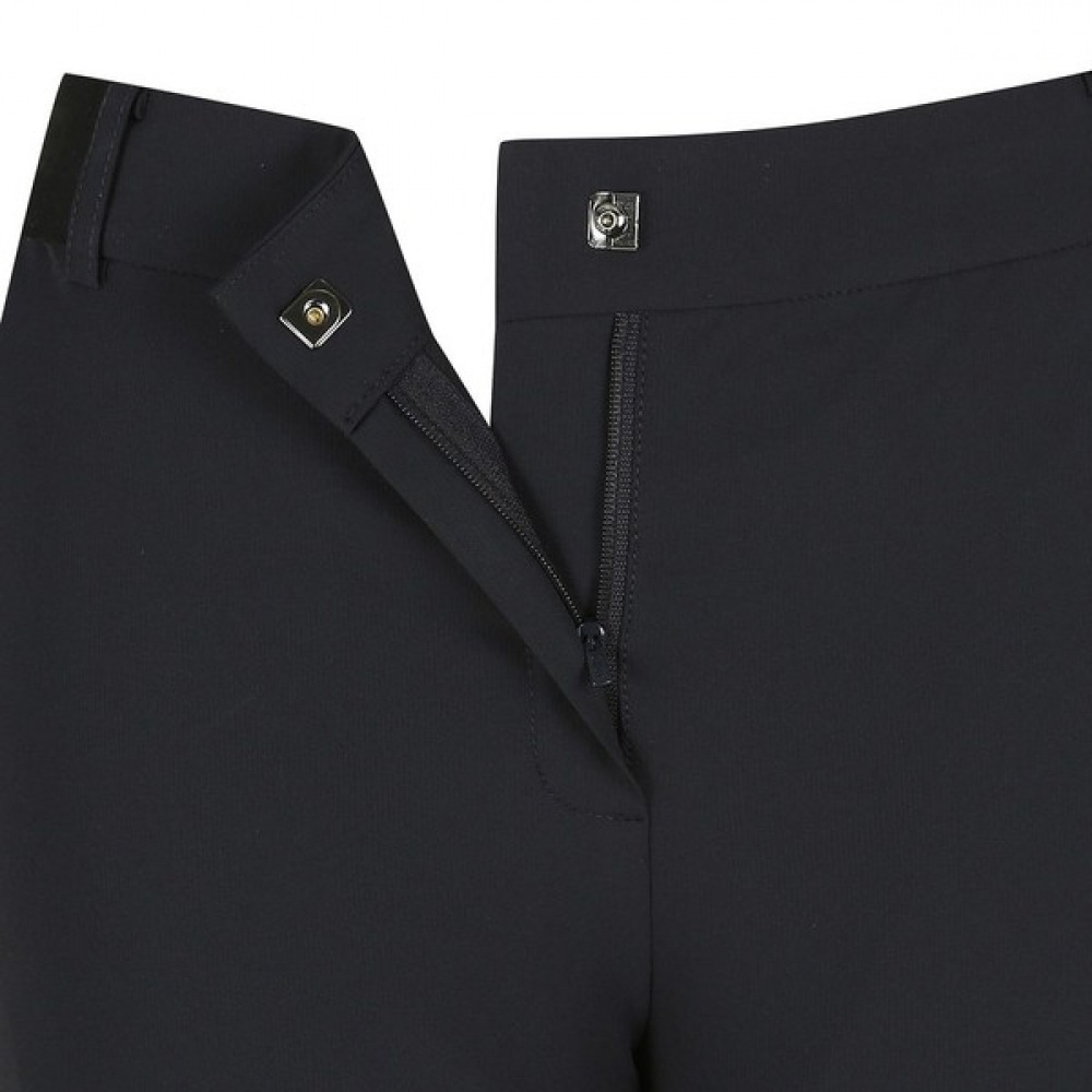 [ping] レディースサイドバンドソリッドパンツ