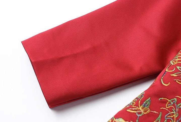 ドレス チャイナドレス パーティードレス 結婚式ドレス カラードレス 膝丈ドレス 舞台ドレス Aラインドレス 膝丈 ひざ丈 袖あり 7分袖 七分袖 襟なし スタンドカラー プリンセス 刺繍 ファスナー ドレス チャイナドレス パーティードレス 結婚式ドレス カラードレス 膝丈ドレス 舞台ドレス Aラインドレス 膝丈 ひざ丈 袖あり 7分袖 七分袖 襟なし スタンドカラー プリンセス 刺繍 ファスナー