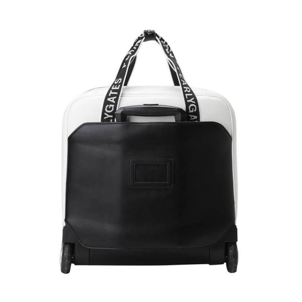 [Paris Gates] レディーススマイルパーフォレーテッドホイールボストンバッグ&バニーキーリング