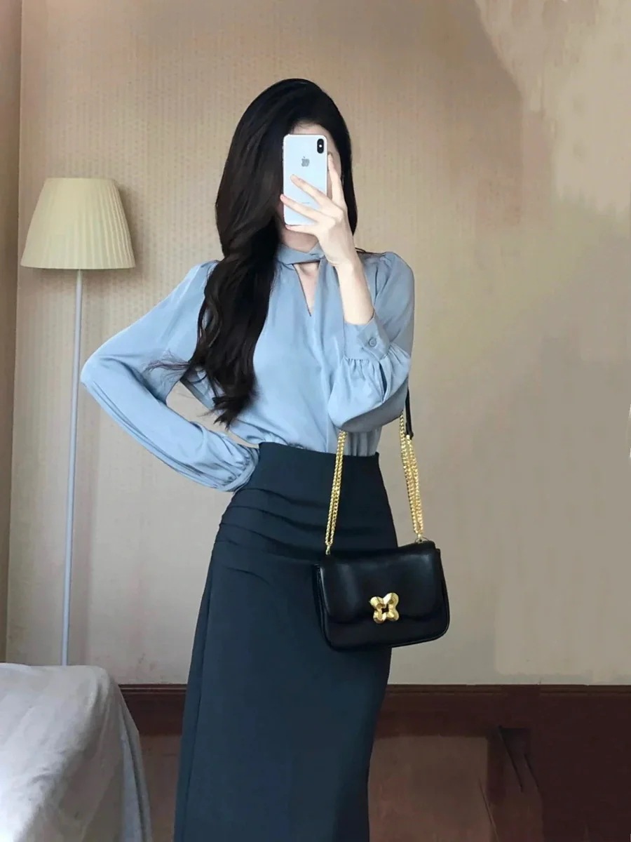 25 大人気 日系 卒業式 ママ スーツ セットアップ との女性の通勤プロのシャツ半身スカートファッション気質ツーピーススーツ 25 大人気 日系 卒業式 ママ スーツ セットアップ との女性の通勤プロのシャツ半身スカートファッション気質ツーピーススーツ