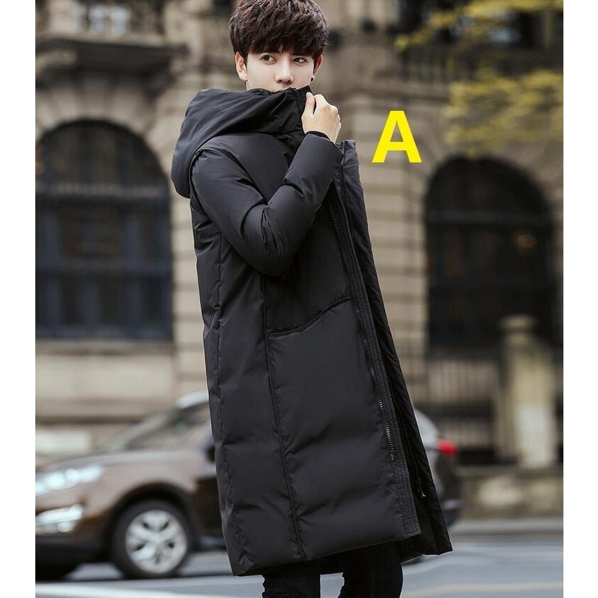 ダウンジャケット メンズ ダウンコート 中綿ジャケット ブルゾン アウター 無地 ロング丈 フード付き 軽量 冬服 厚手 防寒着2020 中綿ジャケット メンズ ダウンジャケット ボアブルゾン 裏起毛