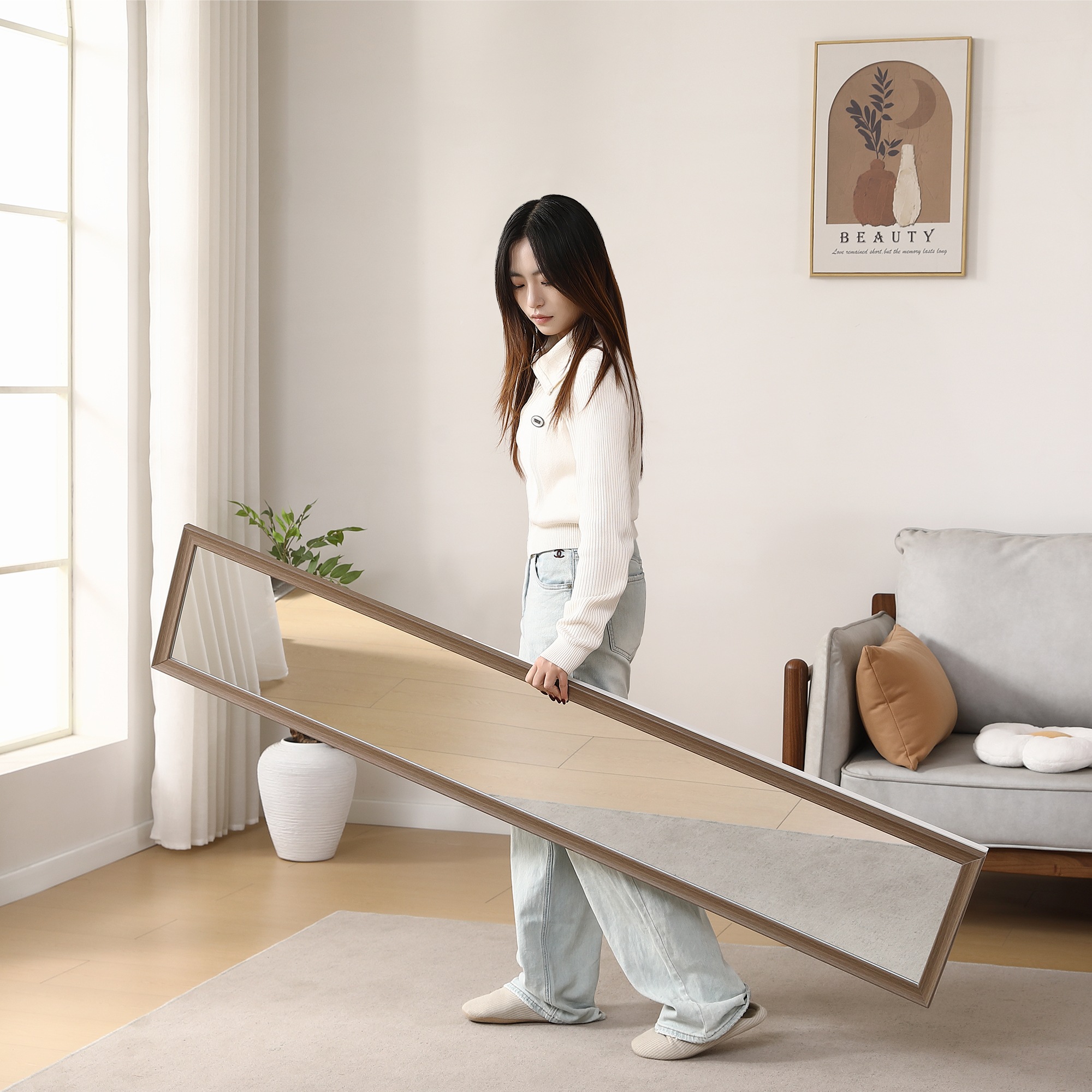 【国内出荷】【30×160cm】全身鏡 ミラー 玄関 全身 姿見 軽量 おしゃれ スタンド 壁掛け 立て掛け DIY 自撮り鏡 鏡 壁掛け鏡 全身鏡 飛散防止加工 全身ミラー スリムミラー インテリア 【国内出荷】【30×160cm】全身鏡 ミラー 玄関 全身 姿見 軽量 おしゃれ スタンド 壁掛け 立て掛け DIY 自撮り鏡 鏡 壁掛け鏡 全身鏡 飛散防止加工 全身ミラー スリムミラー インテリア