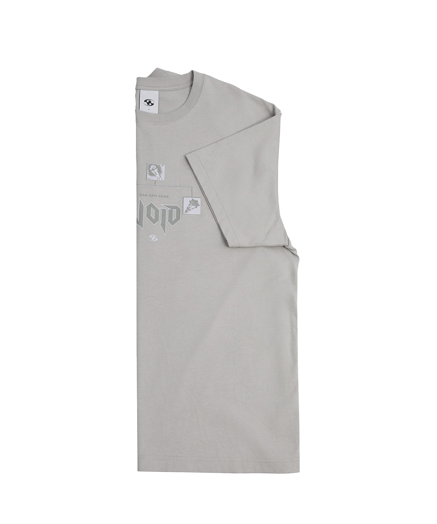 SANSANGEAR】 VOID BORN T-SHIRT : WARM GREY Tシャツ