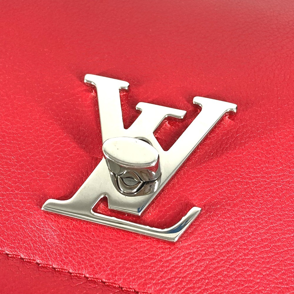 ハンドバッグ M51202 ロックミー2 BB カバン 2WAYバッグ チェーンバッグ ショルダーバッグ 斜め掛け カーフレザー ルビー レッド ハンドバッグ M51202 ロックミー2 BB カバン 2WAYバッグ チェーンバッグ ショルダーバッグ 斜め掛け カーフレザー ルビー レッド