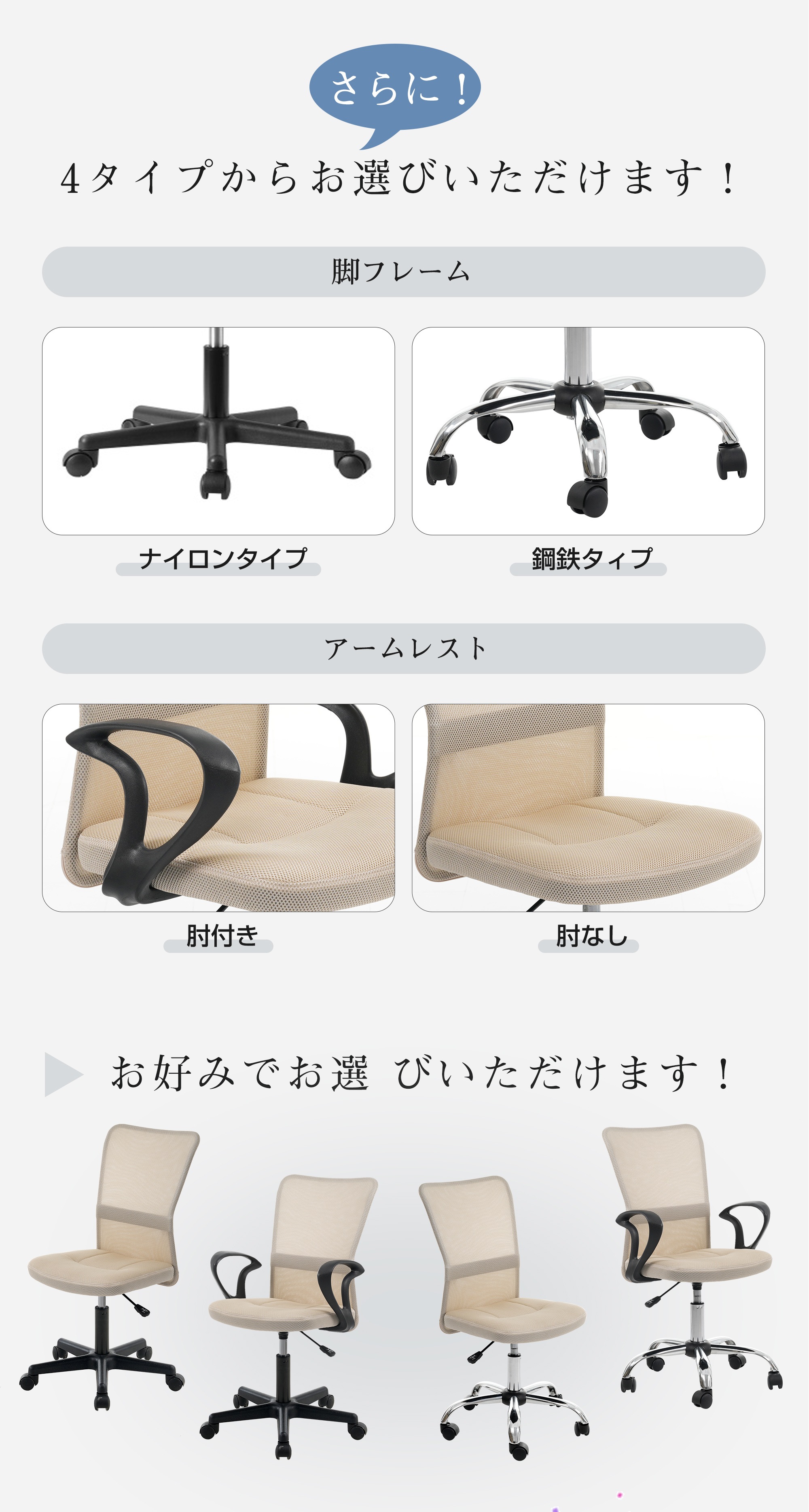 1153【鋼鉄タイプ】世界検査機関SGS規格最高ランク オフィスチェア メッシュ パソコンチェア デスクチェア オフィスチェアー PCチェア OAチェア 疲れにくい 肘無