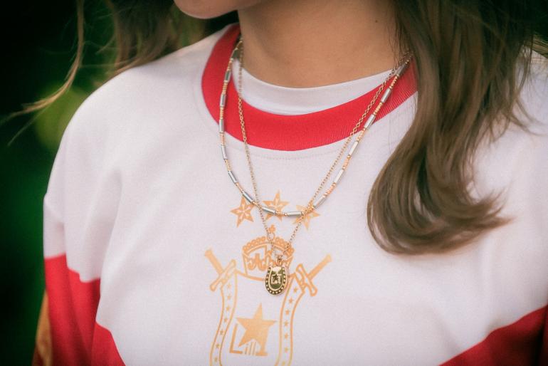 Lill one STAR リルワンスター SUS304 馬蹄ネックレス3 スポーツ ステンレス 金属アレルギー対応 ピンク ホワイト イエロー ゴールド シルバー Lill one STAR リルワンスター SUS304 馬蹄ネックレス3 スポーツ ステンレス 金属アレルギー対応 ピンク ホワイト イエロー ゴールド シルバー