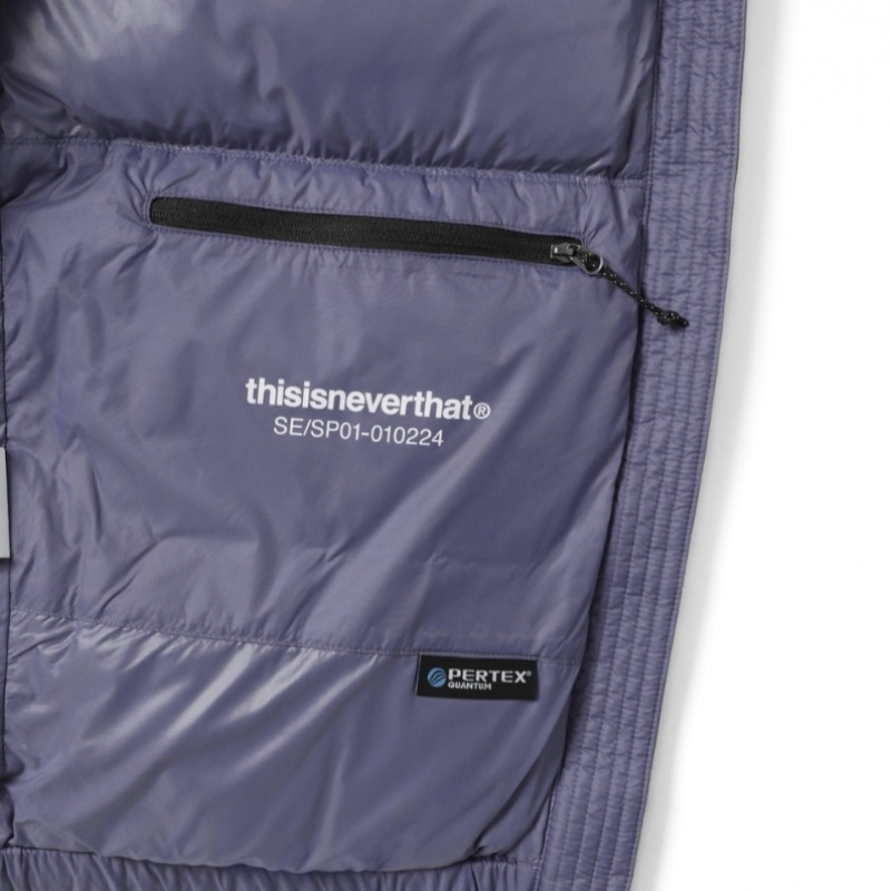 ディス・イズ・ネヴァー・ザット・パーテックス T ダウンジャケットバイオレット ディス・イズ・ネヴァー・ザット・パーテックス T ダウンジャケットバイオレット