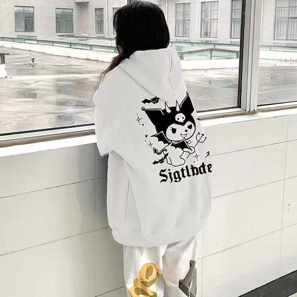 Qoo10] パーカー 病みかわいい クロミちゃん 長