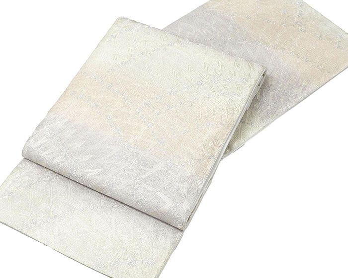 袋帯 新品仕立済 西陣 橋本清織物謹製 悠彩つづれ 幾何文様 袋帯 新品