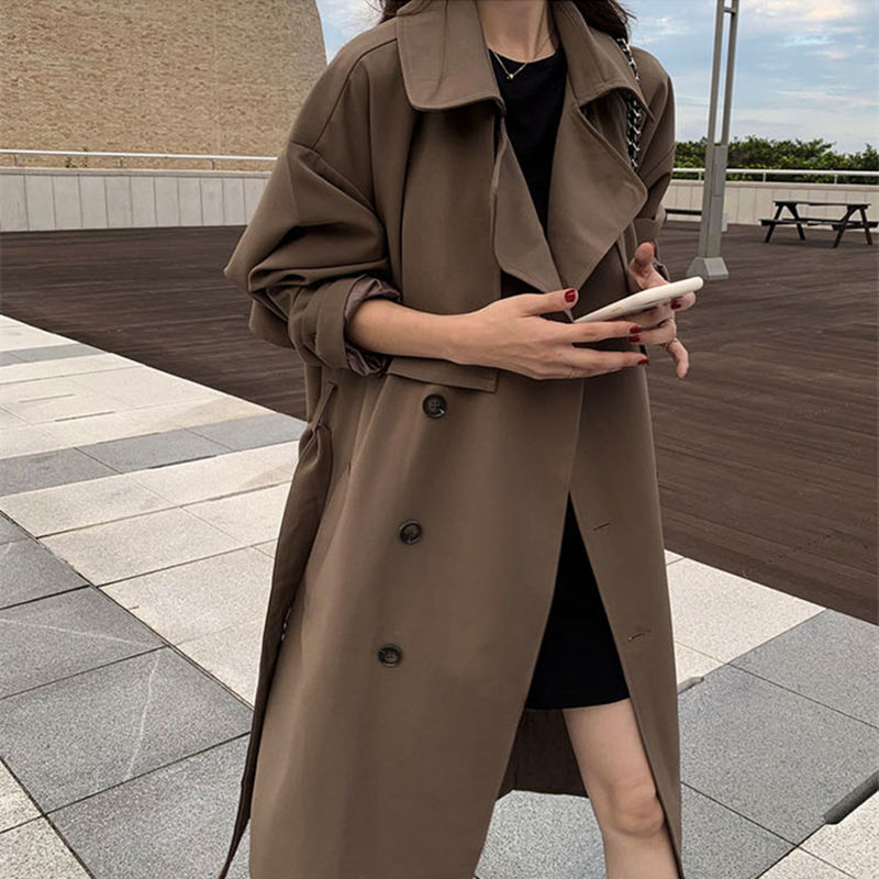 2025 コミュータースト厚手 防風 無地 ロング丈 ラシャコート 韓国風 カジュアル ゆったり 暖かい 上品 チェスターコート レディース ロングコート レートカーディガンスリムラウンドネックウー 2025 コミュータースト厚手 防風 無地 ロング丈 ラシャコート 韓国風 カジュアル ゆったり 暖かい 上品 チェスターコート レディース ロングコート レートカーディガンスリムラウンドネックウー