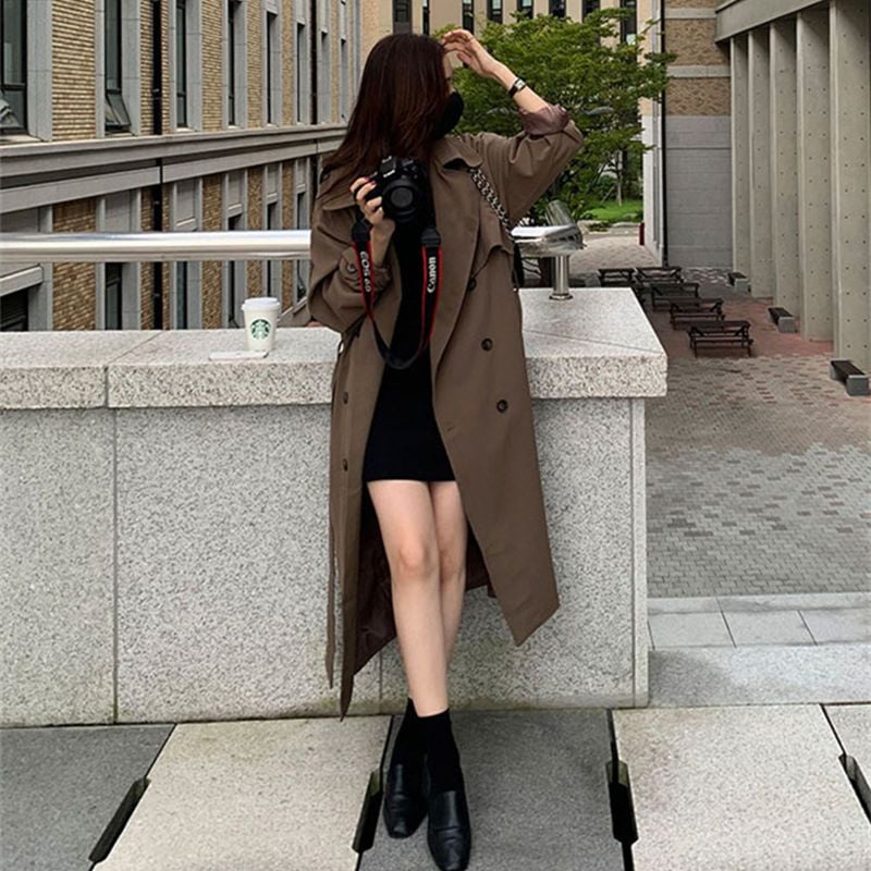 2025 コミュータースト厚手 防風 無地 ロング丈 ラシャコート 韓国風 カジュアル ゆったり 暖かい 上品 チェスターコート レディース ロングコート レートカーディガンスリムラウンドネックウー 2025 コミュータースト厚手 防風 無地 ロング丈 ラシャコート 韓国風 カジュアル ゆったり 暖かい 上品 チェスターコート レディース ロングコート レートカーディガンスリムラウンドネックウー