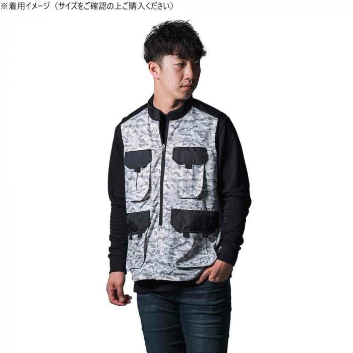 SDW-4146 スーパーライト メッシュベスト ホワイトカモ XL SDW-4146-WHCM-XL SDW-4146 スーパーライト メッシュベスト ホワイトカモ XL SDW-4146-WHCM-XL