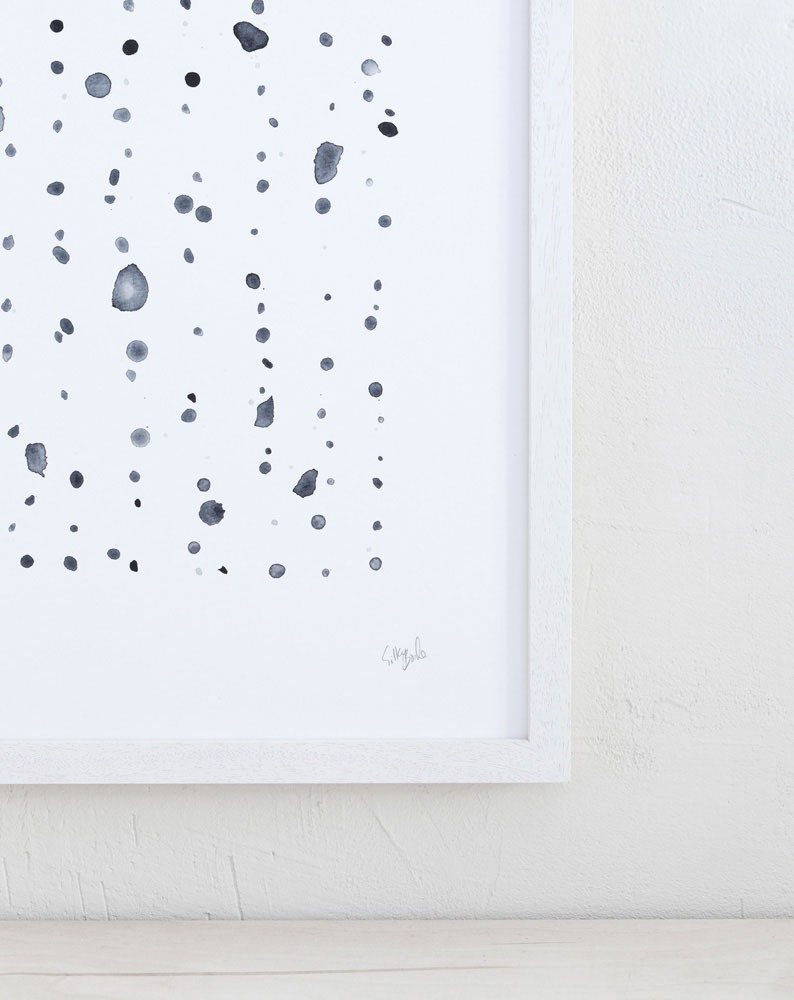 SILKE BONDE DEW POSTER アートプリントポスター