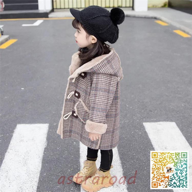 ピーコートPコート キッズコートミドル丈 秋冬 ラシャコート女の子 子供服ジュニアアウタージャケッ
