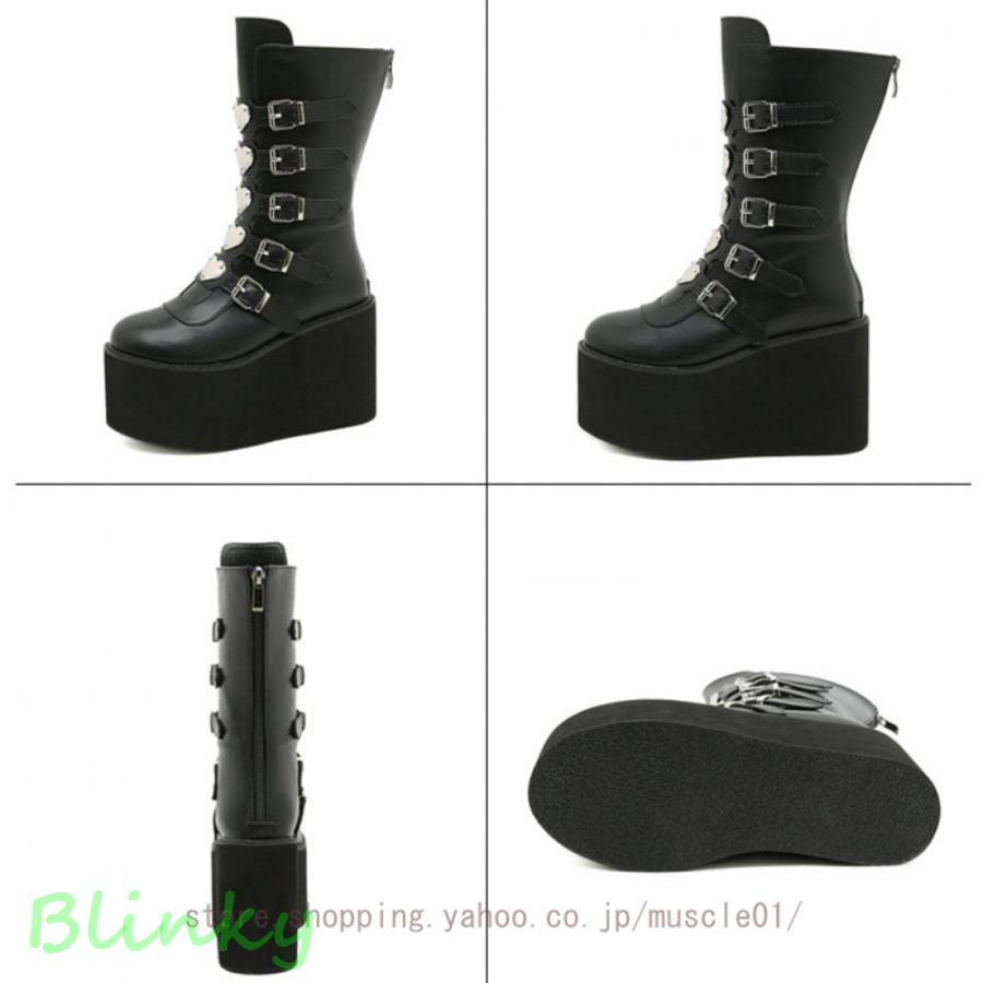 高品質なハロウィン商品 ロングブーツ レディース 厚底靴 ジョッキーブーツ シンプル シューズ 細身ブーツ レースアップ 大人ブーツ ローヒール 太ヒール 靴 コスプレ ハロウィン 3日以内に発送