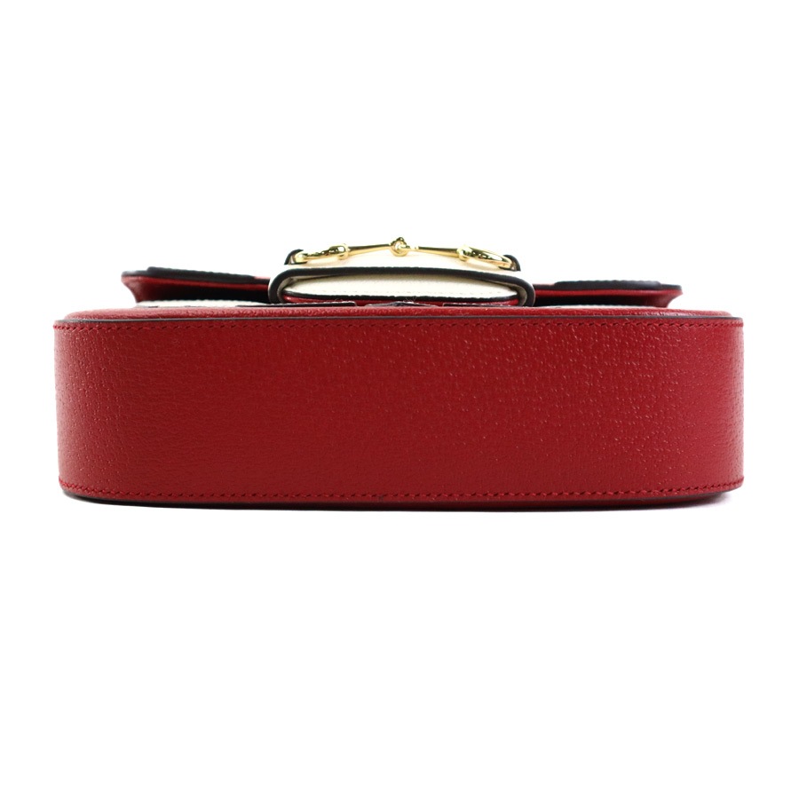 グッチ GUCCI 斜め掛けショルダーバッグ GUCCI x adidas レザー レッド/ホワイト ゴールド ユニセックス 658574 e59176a グッチ GUCCI 斜め掛けショルダーバッグ GUCCI x adidas レザー レッド/ホワイト ゴールド ユニセックス 658574 e59176a