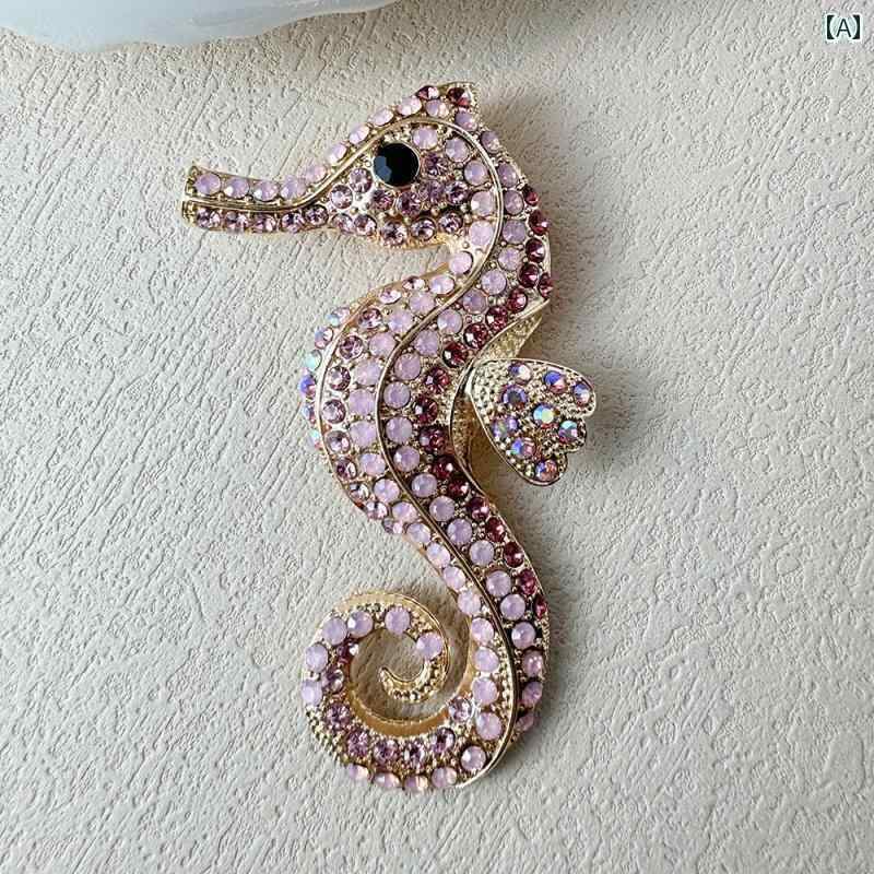 タツノオトシゴ ブローチ フェミニン レディース スーツ アクセサリー セレモニー ユニーク 胸飾り 装身具 高級感 アメリカ レトロ エレガント 動物 コサージュ 女性 ピン アクセサリー タツノオトシゴ ブローチ フェミニン レディース スーツ アクセサリー セレモニー ユニーク 胸飾り 装身具 高級感 アメリカ レトロ エレガント 動物 コサージュ 女性 ピン アクセサリー