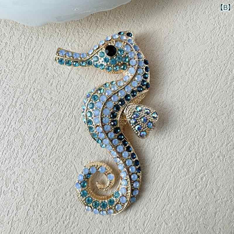 タツノオトシゴ ブローチ フェミニン レディース スーツ アクセサリー セレモニー ユニーク 胸飾り 装身具 高級感 アメリカ レトロ エレガント 動物 コサージュ 女性 ピン アクセサリー タツノオトシゴ ブローチ フェミニン レディース スーツ アクセサリー セレモニー ユニーク 胸飾り 装身具 高級感 アメリカ レトロ エレガント 動物 コサージュ 女性 ピン アクセサリー