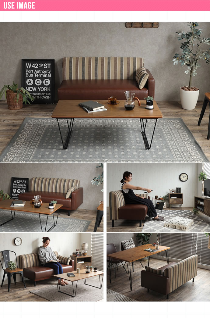 ソファー 2人掛け レトロ ブラウン ストライプ柄 レザー クッション付き ソファ おしゃれ 二人掛け 二人用 2人用 片肘 ソファー 2人掛け レトロ ブラウン ストライプ柄 レザー クッション付き ソファ おしゃれ 二人掛け 二人用 2人用 片肘