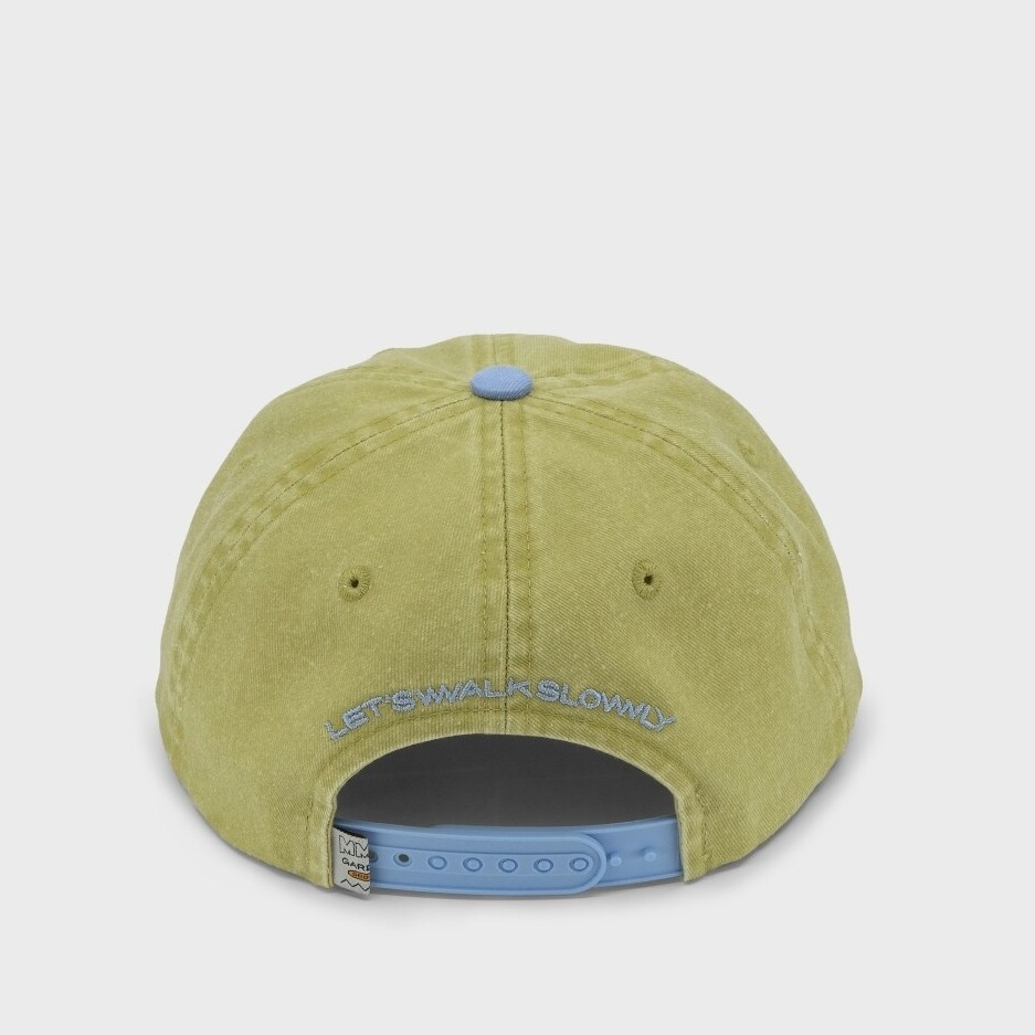 MMOGARDEN] mmo symbol logo two tone pigment 6panel cap (3color)