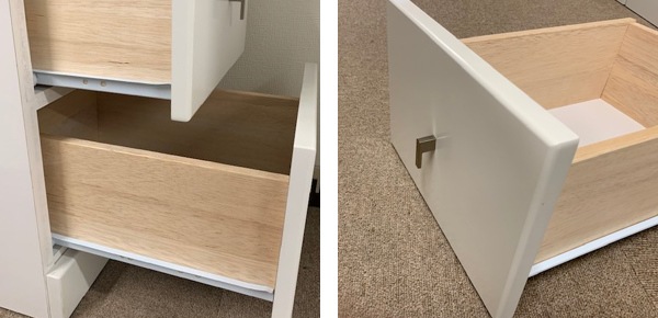 すき間収納 引出し付きラック ハイタイプ 幅27.5cm 日本製