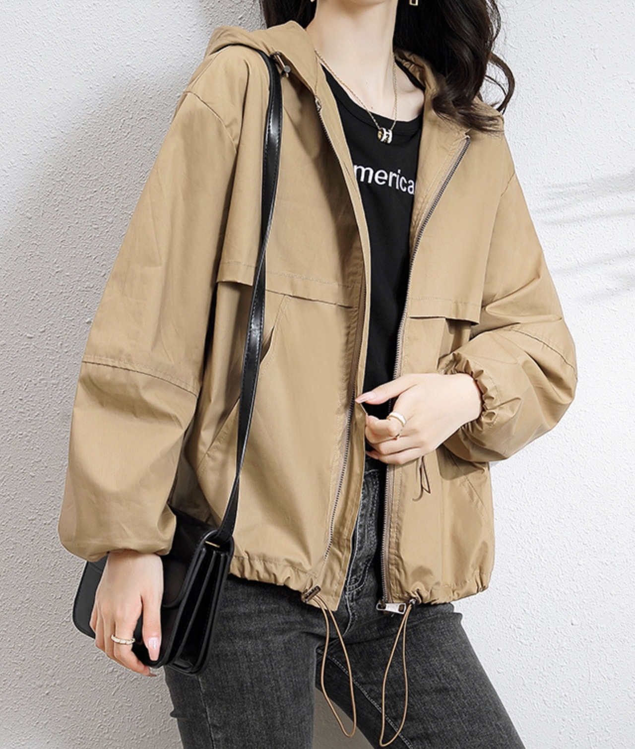 アウター 2色展開 ブラック ベージュ 無地 S M L XL 2XL 3XL ジャケットコート 前開き フード付き ポケット 防寒 シンプル クール かっこいい メンズライク ボーイッシュ 重ね着 アウター 2色展開 ブラック ベージュ 無地 S M L XL 2XL 3XL ジャケットコート 前開き フード付き ポケット 防寒 シンプル クール かっこいい メンズライク ボーイッシュ 重ね着