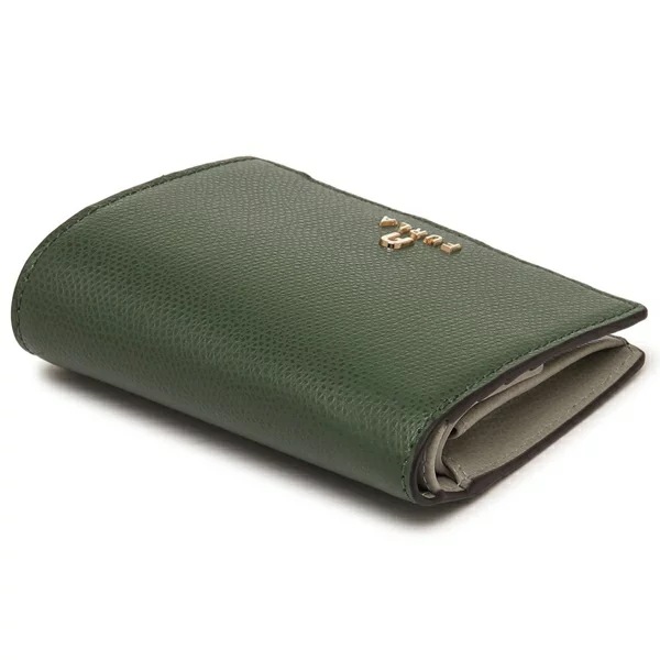 二つ折り財布 カメリア カーキグリーン レディース WP00304 ARE000 4059S 二つ折り財布 カメリア カーキグリーン レディース WP00304 ARE000 4059S