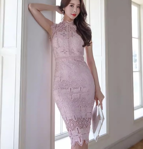 レディース ワンピース プルオーバー ドレス 膝丈 袖なし ノースリーブ ハイネック スタンドカラー タイト スリム 細身 フェミニン レース かわいい 大人可愛い きれいめ 上品 おしゃれ こなれ感 レディース ワンピース プルオーバー ドレス 膝丈 袖なし ノースリーブ ハイネック スタンドカラー タイト スリム 細身 フェミニン レース かわいい 大人可愛い きれいめ 上品 おしゃれ こなれ感