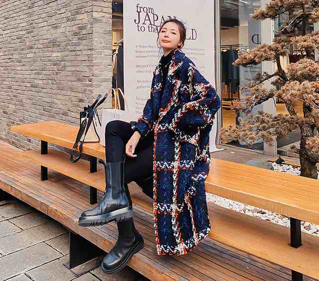 【即納】アウター 大きい サイズコート アウター レディース 冬 ツイード チェック柄 ロング コート フォーマル ロング 新作 人気 ウール 混 チェスター コートマルチ カラー Aライン 大判チ 【即納】アウター 大きい サイズコート アウター レディース 冬 ツイード チェック柄 ロング コート フォーマル ロング 新作 人気 ウール 混 チェスター コートマルチ カラー Aライン 大判チ
