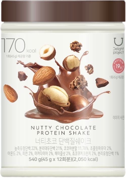 [大容量]韓国人気のタンパク質シェイク540g / ナッティチョコ, トウモロコシカステラ, サツマイモのミスッカル, 黒ごまきな粉 味 anda88.net