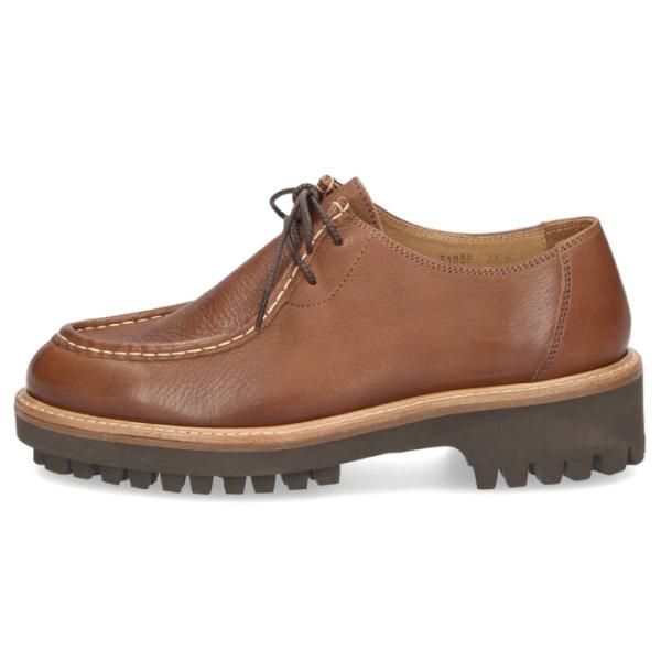 SAYA サヤ ラボキゴシ 靴 革靴 レディース 51058 日本製 厚底 本革 黒 ブラック ブラウン チロリアンシューズ タンクソール