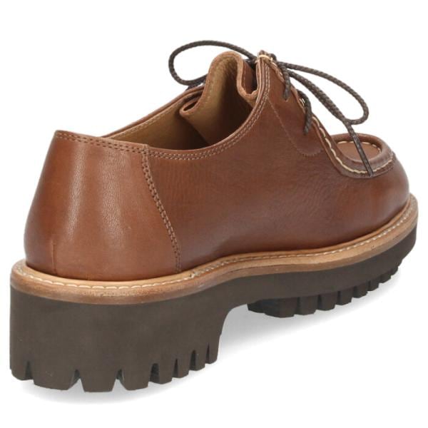 SAYA サヤ ラボキゴシ 靴 革靴 レディース 51058 日本製 厚底 本革 黒 ブラック ブラウン チロリアンシューズ タンクソール