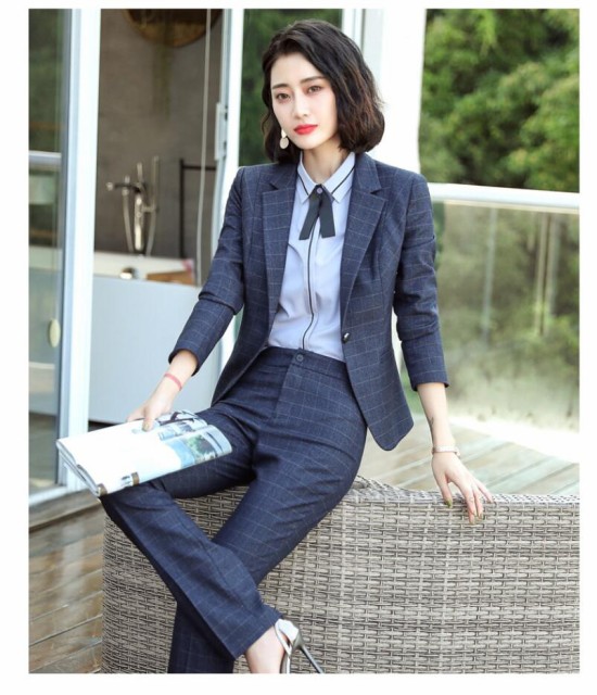 ベスト レディーススーツ ベスト付 レディース服 パンツスーツ のほつれ