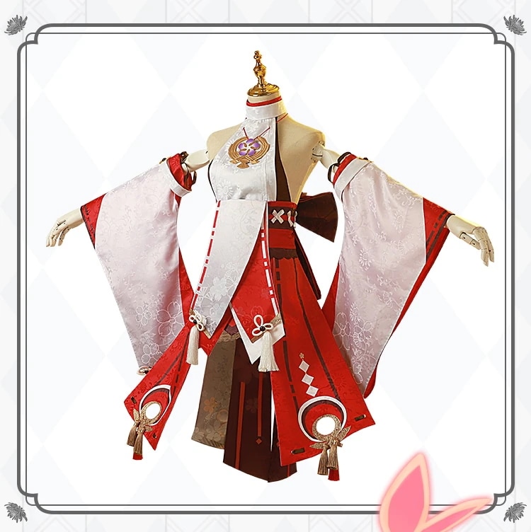 コスチューム コスプレ衣装 八重神子 genshin げんしん 原神 スーツ ハロウィン 2023年新作入荷コスプレ