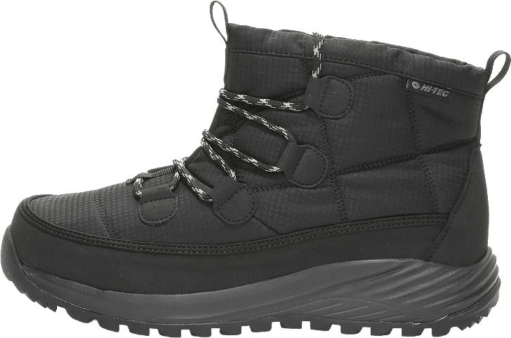 ハイテック スニーカー メンズ レディース 防寒 防滑 透湿防水 アウトドア シューズ 履きやすい HT WT016 ORNIS CHUKKA WP ブラック [2023年秋新作] 新値1月12日 ハイテック HI-TEC メンズ レディース イーストエンド スニーカー 防水