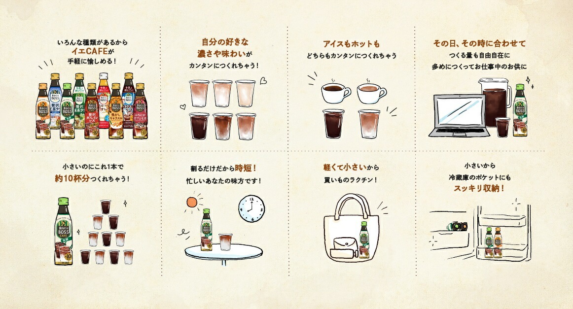 【送料無料】サントリー ボス BOSS 割るだけ ボスカフェ 贅沢紅茶ラテ 甘さ控えめ 340ml2ケース/48本
