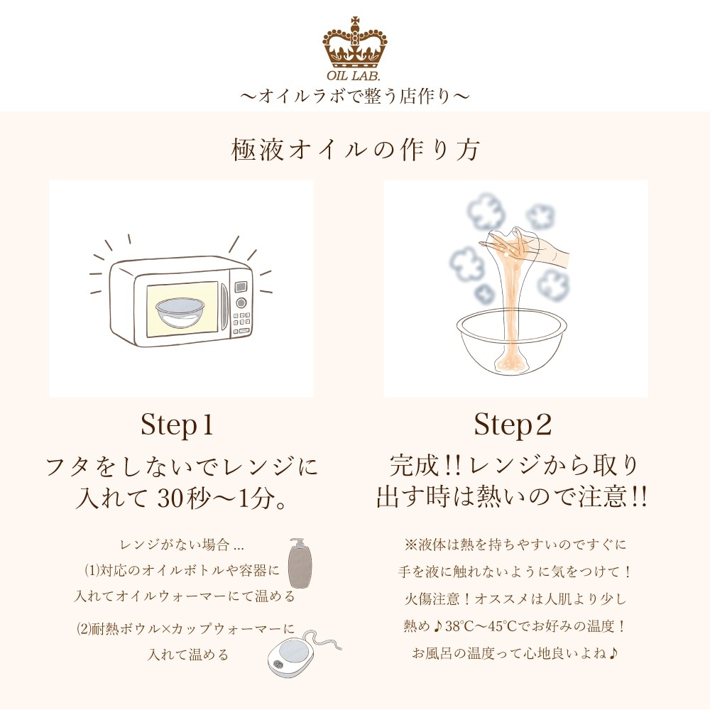 GOKUEKI Olange (GOKUEKI)スティック ー １ケース(10ml×50本入り) ー【エステサロン用水溶性マッサージオイル】