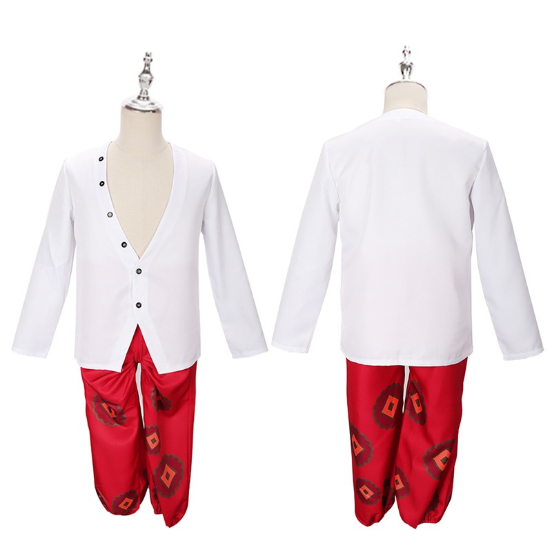 ワンピースcosコスチューム赤毛シャンクコスチュームトラファルガロシャツコスプレコスチューム