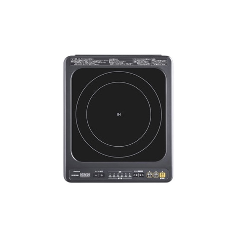 アイリスオーヤマ IRIS OHYAMA 1口 ビルトイン IHクッキングヒーター デザインタイプ ブラック IHC-B113-B アイリスオーヤマ IRIS OHYAMA 1口 ビルトイン IHクッキングヒーター デザインタイプ ブラック IHC-B113-B