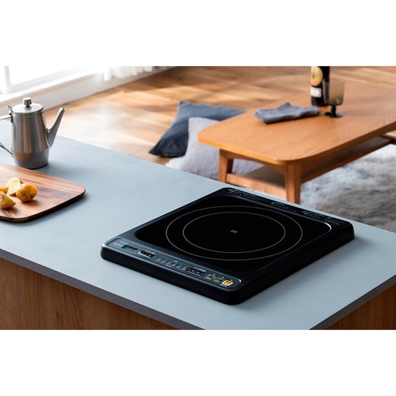 アイリスオーヤマ IRIS OHYAMA 1口 ビルトイン IHクッキングヒーター デザインタイプ ブラック IHC-B113-B アイリスオーヤマ IRIS OHYAMA 1口 ビルトイン IHクッキングヒーター デザインタイプ ブラック IHC-B113-B